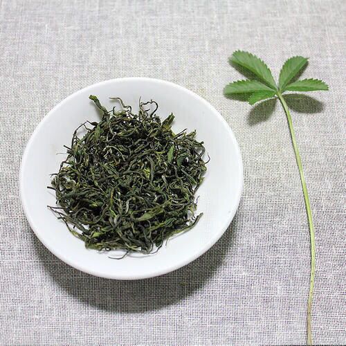 2023年新茶安徽池州雨前肖坑野生茶散称毛茶(食用农产品送外包装)